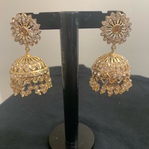 Gold plated jhumka